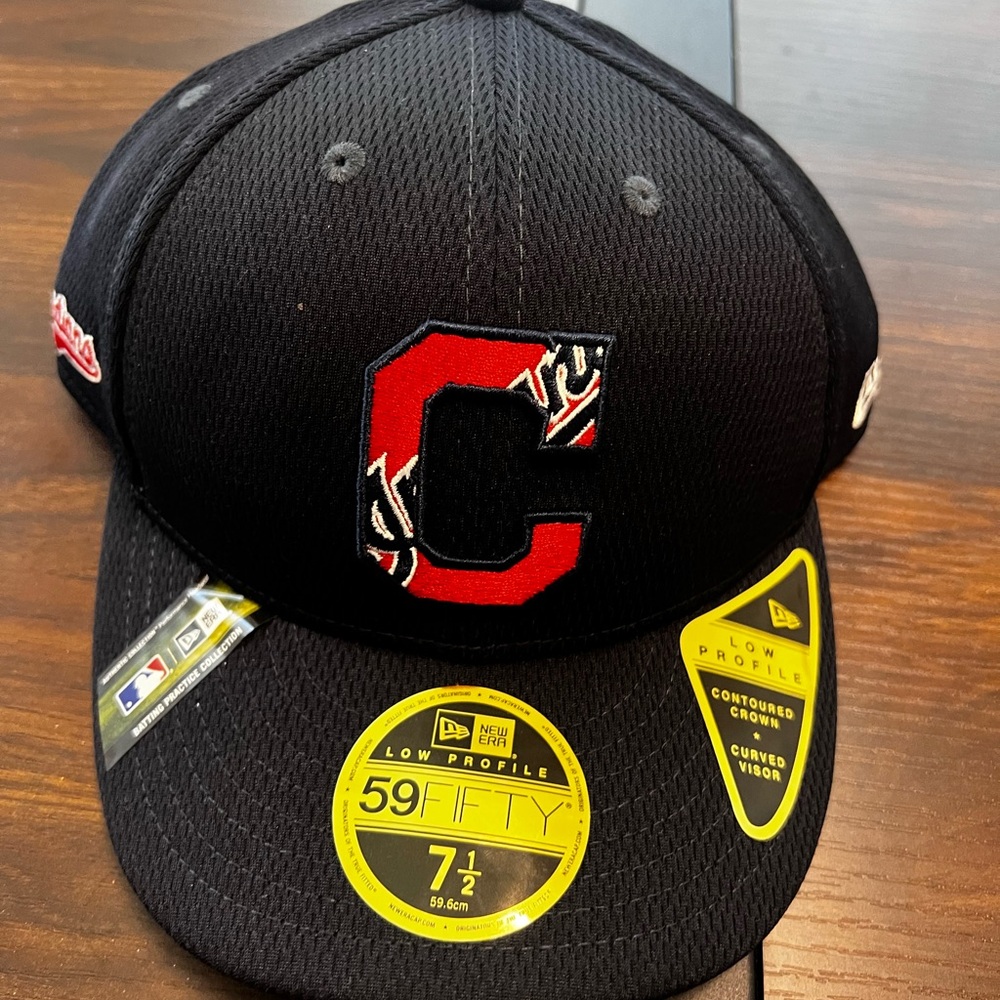 New Era Black and Red Baseball Cap NWT